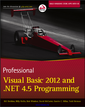 Professional Visual Basic 2012 And .Net 4.5 Programming