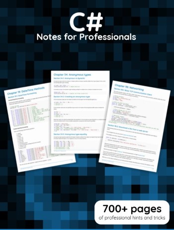 C# Notes For Professionals